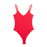 New Spring Nylon Solid Color Sling Jumpsuit 5039322-Outfit