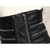 PU Leather Solid Belt For Women Minimalist Patchwork Zipper Oversized Belts Female 2020 Fashionable New