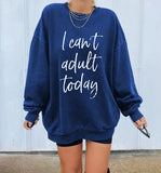 T Shirt Women 2021 Loose Long Sleeve Pullover Tops Spring Autumn Ladies Casual Letter Printing Oversized Woman