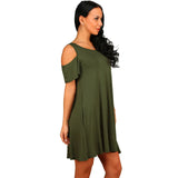 Women Summer Dress 2020 Solid Beach Dresses Female Off Shoulder Long Vestidos Beach Sexy Sundress Casual