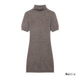 Wind Autumn New Women's Temperament Simple Collar Short Solid Color Hair