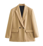 Women's Explosive Fashion Casual Temperament Commute Multi-Color Suit Long-Sleeved