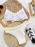 Toloer Outer Single Swimsuit Bikini Ladies Swimsuit Split Bikini D882KY-Outfit