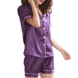 Women Pyjamas Cute Cow Print Pajamas Casual Comfortable Homewear Two-Piece Sleepwear Female Summer Set