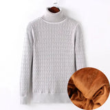Women Thick Sweater Pullover Knit Sweaters Women Winter 2021 Turtleneck Velvet Sweater Pull Femme Sweaters