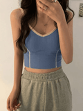 Padded Crop Cami Top-Outfit