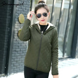 Women Fleece Coats And Jackets Winter Warm Padded Winter Coats For Women Hooded Outwear Velvet Coat Warm Basic Jacket