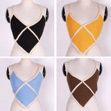 And Winter New Sweater Women's Tops Solid Color Long-Sleeved Bow Knitted Shirt
