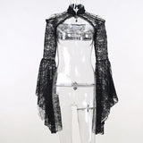 Summer 2024 New Dark And Fashionable Sleeves For Princess Sleeves With A Variety Of Sleeves-Outfit