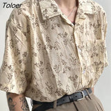Hip Hop Streetwear Button Up Summer Shirts Japanese Fashion Graphic T Shirts Ropa Mujer Office Lady Harajuku Tops