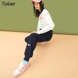 Women Sweatpants Winter Basic Trousers Solid Gray Dark Bllue Cotton Lined Casual Chic Sports