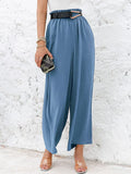 Linen Pants Women Summer 2022 High Waisted Cotton Office Woman Loose Trousers Elastic Waist Casual Summer Pants For