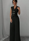 New Fashion Vest 100-Folded Skirt Suit Women's