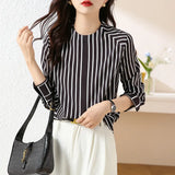 style elegant ladies shirts Women's Blouses 2022 Spring Autumn Long Sleeve Shirts Tops Blusas