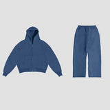 Simple Couple Fashion Hoodie Sweatshirt Solid Color 2207 Coat 2207-1
