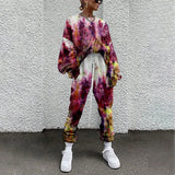 New Women's Digital Printed Grass Pattern Suit Autumn and Winter