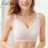Minimizer Bras for Women Wire Free Lace Lingerie Femme Sexy Plus Size