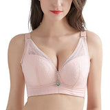 Push Up Bra for Women Padded Plus Size Underwire Bras Sexy Lingeire Lace Underwear C D E