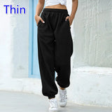 Sweatpants Casual Running Plus Size Baggy Jogger Sport Pants Fashion High Waist Wide Leg Trousers Streetwear Pencil