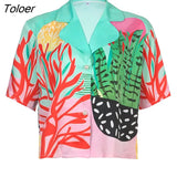 New Fashion Floral Print Long Sleeve Loose Long Outwear Cardigans Street Women Clothing Casual Silk Open Stitch