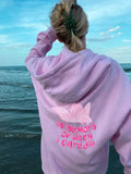 Style Fleece-lined Loose Hooded Fashionable