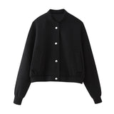 Women's Explosive Autumn And Winter New Soft Loose Bomber Jacket