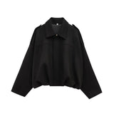 Women's 2025 Early Spring New Thin Temperament Pilot Multi-Color Jacket