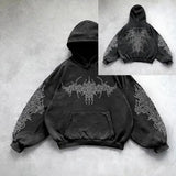 Wash Hooded Hoodie Hoodie Winter High Street Men And Women With The Same Shirt