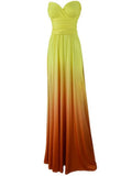 Summer Dresses Woman 2022 Fashion Cross Backless Sexy Sling Gradient Women's Long Floor Dress Evening Dresses for Women