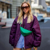 Women's Clothing 2025 Winter Baseball Suit Loose Jacket Cotton Coat