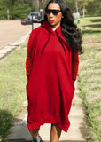 Casual Long Lseeve Loose Hoodie