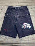 Baggy Denim Shorts Harajuku Y2K Jeans Hip-Hop Vintage Summer Brother-Outfit