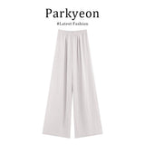 Price Korean High-End Wearing Strap Design Sense V Collar Sleeveless Vest Straight Slack Suit