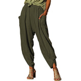 Casual Summer Bloomers Loose Cotton Linen