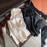 New Wide-Legged Trousers In The Spring Of 2023 Feel Full-Color Trousers, European Casual Radish Harlan Pants In Spring And Summer.-Outfit