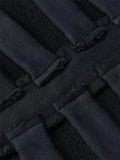 Unisex Men Women Sleeveless Hooded Vest Skeleton Hollow Out Solid Color Hoodies Streetwear Summer Party Clubwear 2023-Outfit