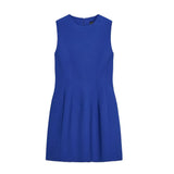Summer New Women's Linen Fluffy Round Neckless Short