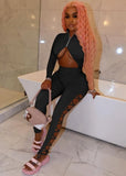Sexy Cut Out Lace-Up Party