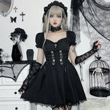 Casual Temperament Street Skirt Design Sense Of Summer Rose Show Thin Lace A Dress-Outfit