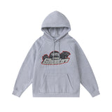 Chao Brand Trapstar Sweater Men's Couple Ins Street Loose Hoodie Men In Autumn And Winter-Outfit