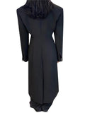 Tunic Minimalist Trench For Women Lapel Long Sleeve Patchwork Double Breasted Casual Slim Windbreaker Female Autumn