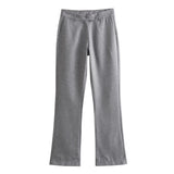 Asymmetrical Vest 9427556 Low Waist Straight Trousers 1478229 Set-Outfit