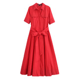 Homemade New Women's Classic Oceanic Dress