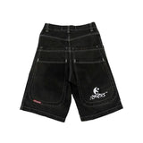 Baggy Denim Shorts Harajuku Y2K Jeans Hip-Hop Vintage Summer Brother-Outfit