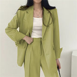 Toloer Suit Jacket Female 2024 New Spring And Autumn Korean Version Chic Small Suit Suit Jacket Design Sense Minority-Outfit