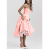 Women's New Sling V-Neck Sleeveless Dress Pony