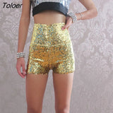 Jazz stage dress female singer sequins slim high waist