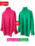 Women Sweater 2022 Autumn Winter Korean Pullover Basic Tops Casual Soft Knitted Sweaters Long Sleeve Jumper Soft