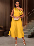Shoulder Collar High-Rise Dress Party Party