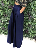 Wide Legges High Waist Casual